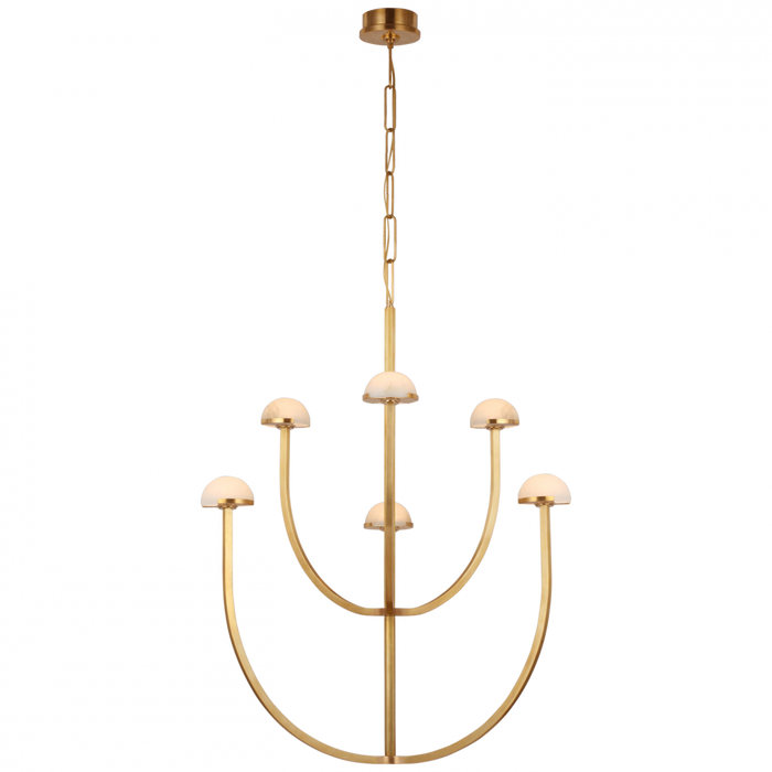 Pedra Large Two-Tier Chandelier