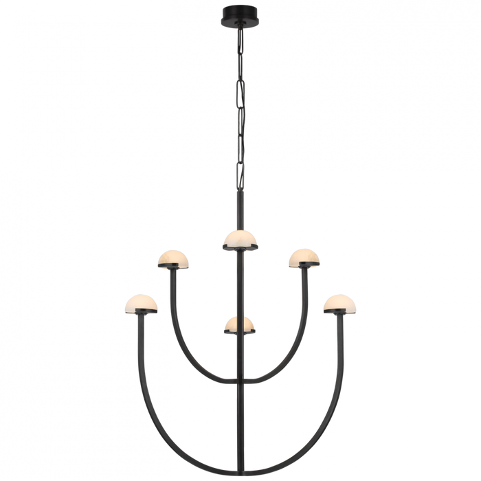 Pedra Large Two-Tier Chandelier