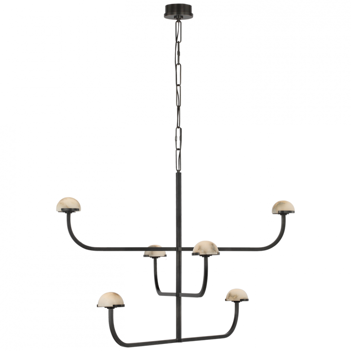 Pedra Three Tier Shallow Chandelier
