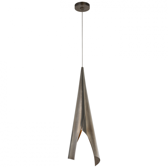 Piel Medium Wrapped Pendant