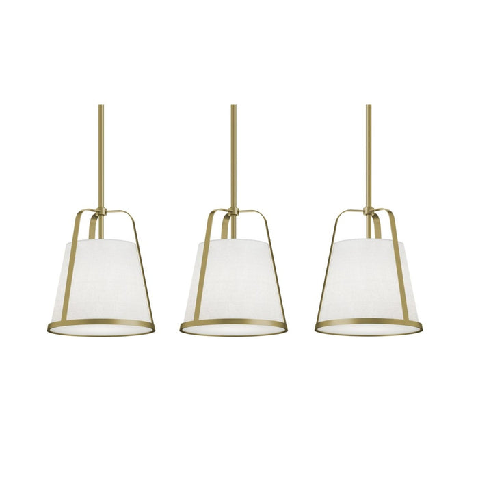Lizzette 3 Light Linear Pendant, 60W, LB