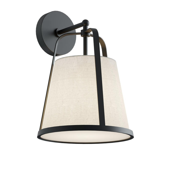 Lizzette 15'' Med Base Sconce, 120V, BK