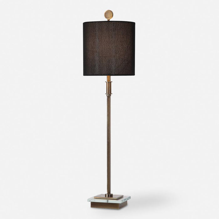 Uttermost Volante Antique Brass Table Lamp