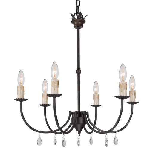 LNC Simple Cottage Chic Crystal Chandelier-Clearance 135.99