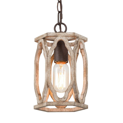 LNC White-washed French Country Pendant 89.99