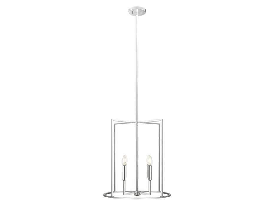 4-Light Pendant in Chrome