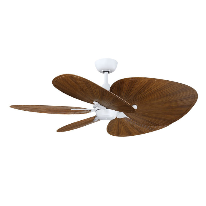 Islander Indoor/Outdoor Ceiling Fan DC Motor - Matte White