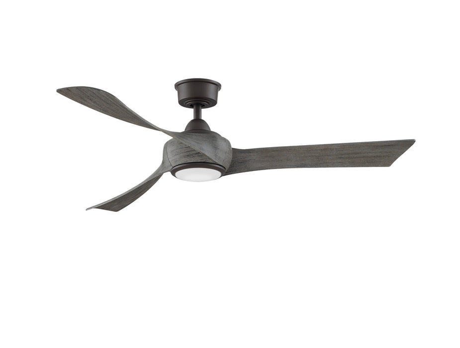 Wrap Custom Indoor/Outdoor Ceiling Fan DC Motor- Matte Greige