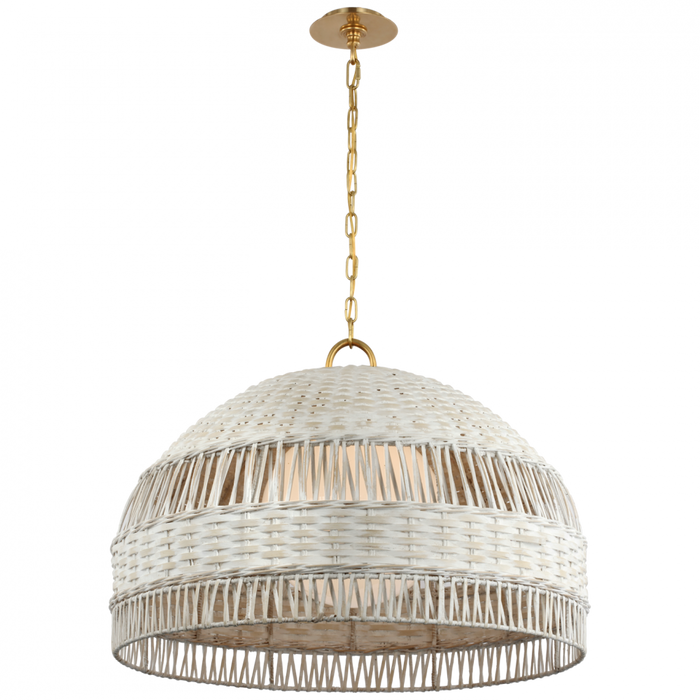 Whit Extra Large Dome Hanging Shade
