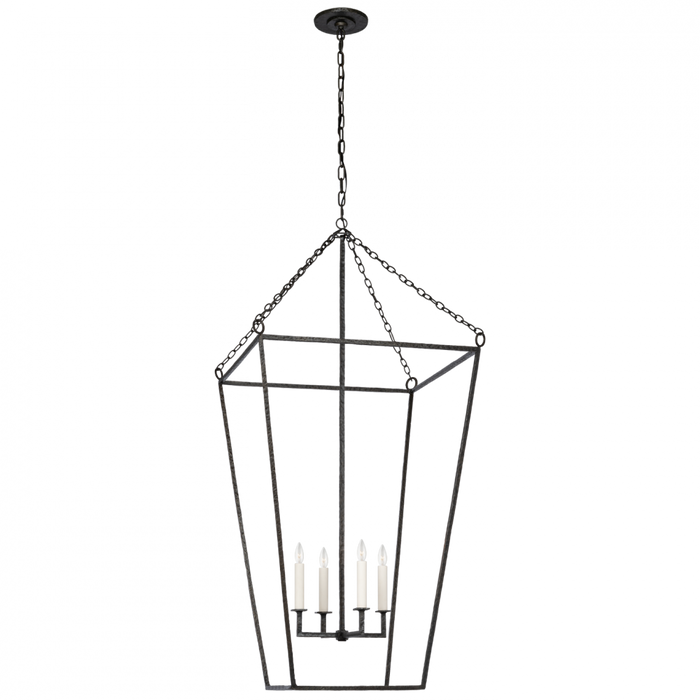 Malloy 23" Open Frame Forged Lantern