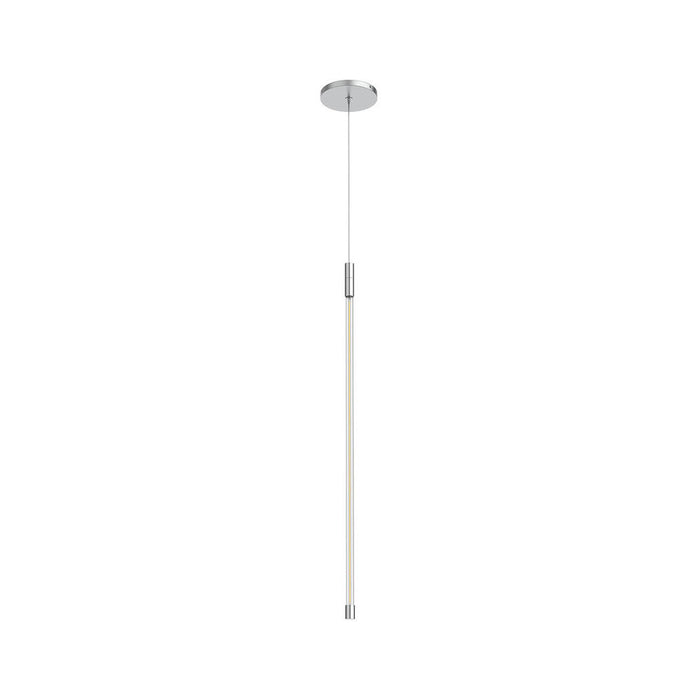 Motif 27-in Chrome LED Pendant