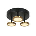 Michell 3-Light Semi-Flush 