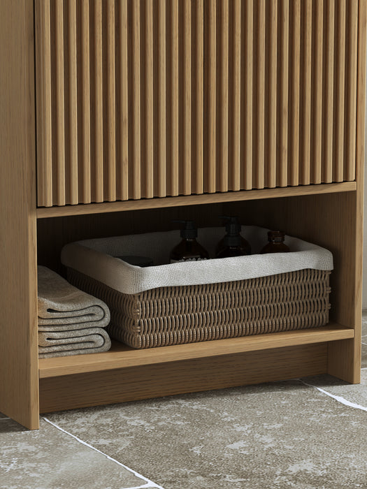 San Diego 24" Oak Gray Bathroom Vanity, Single Sink