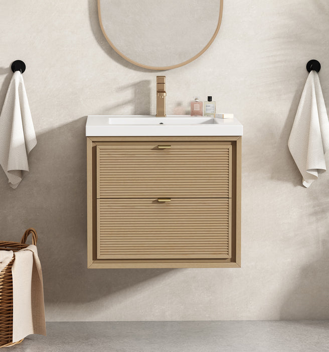 Hermosa 24" Oak Gray Bathroom Vanity