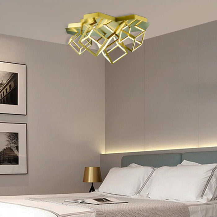 LED Flush Mount Gold