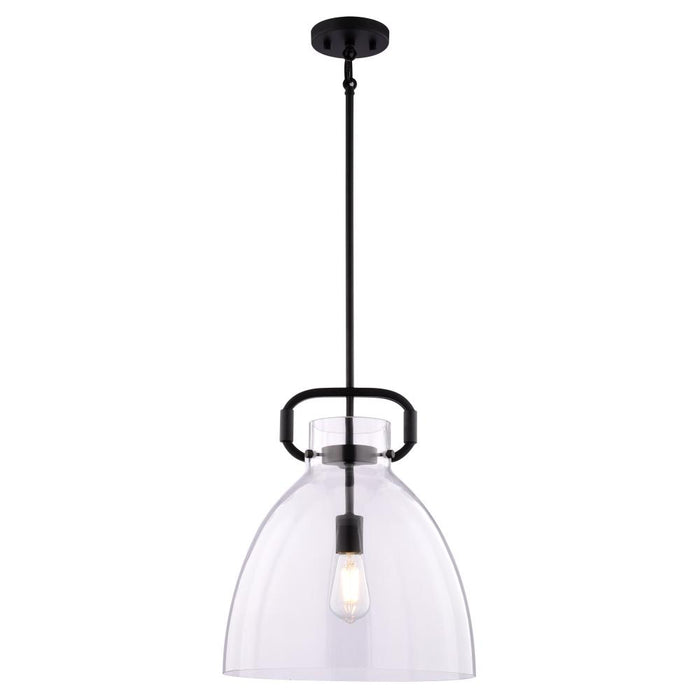 Madrona 14-in. W Pendant Black