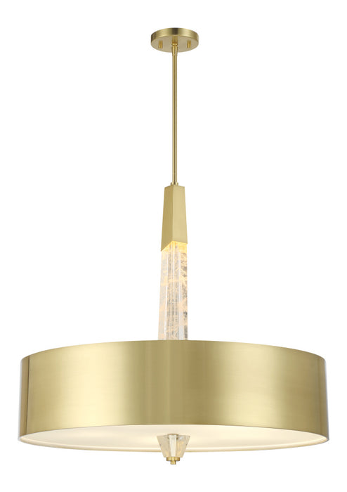 Drifting Droplets - 7 Light LED Pan Pendant