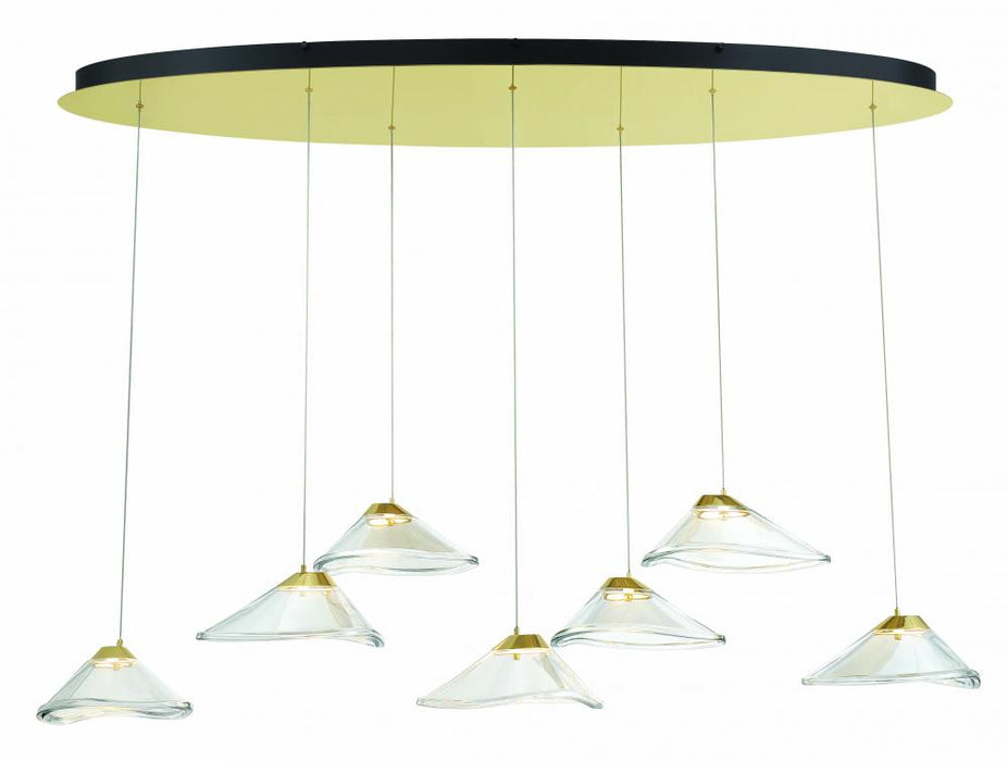 Sneer - 7 Light LED Pendant