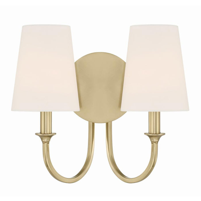 Payton 2 Light Vibrant Gold Sconce