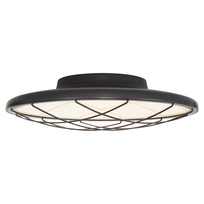 Dot 13" Caged Flush Mount