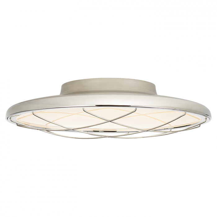 Dot 13" Caged Flush Mount