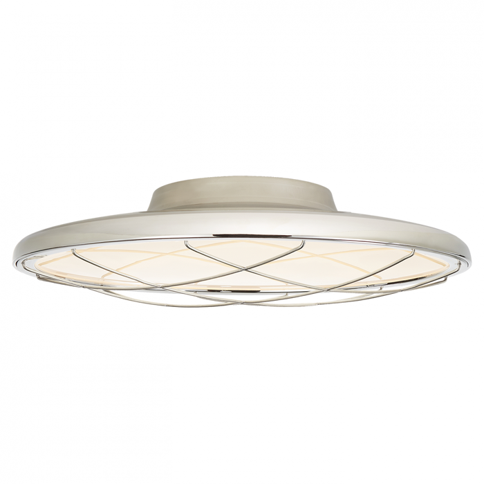 Dot 16" Caged Flush Mount