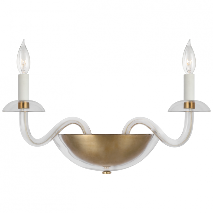 Brigitte Small Double Sconce