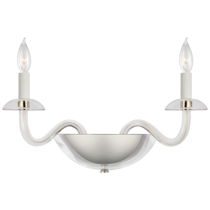 Brigitte Small Double Sconce