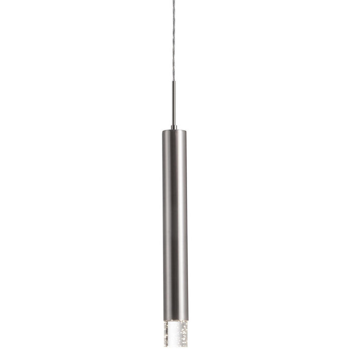 Pendula 16-in Brushed Nickel LED Pendant