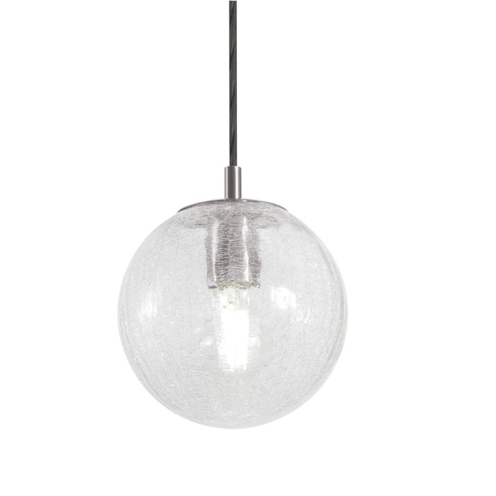 Palla 07'' Medium Base Pendant, 120V, SN