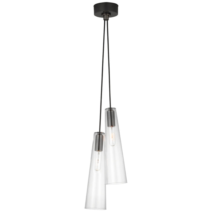 Osvaldo 4" Double Pendant