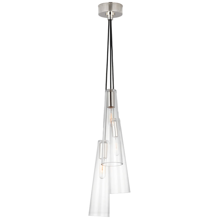 Osvaldo 4" Triple Pendant