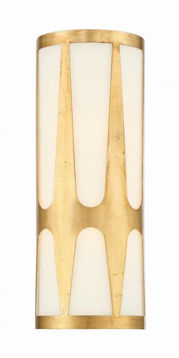 Royston Integrated LED Antique Gold Sconce