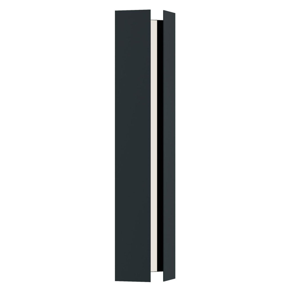 Ryan 24'' LED Outdoor Sconce, 120-277V, 25W, 5 CCT, BK — Belles Lighting