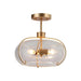Reginald 3-Light Semi-Flush 