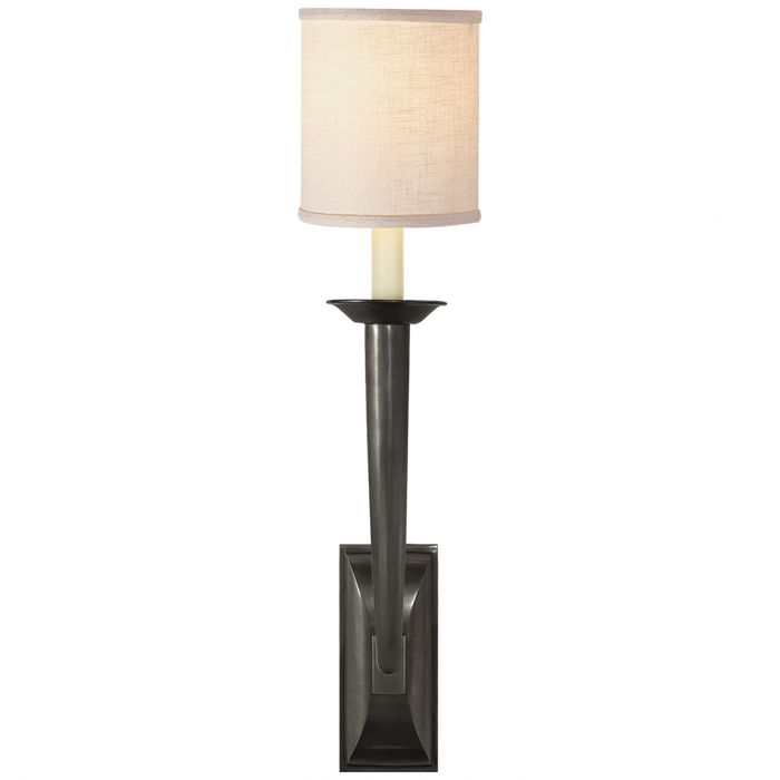 French Deco Horn Sconce