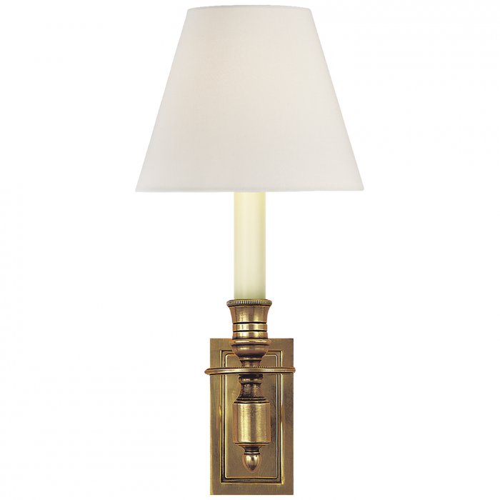 French Single Library Sconce