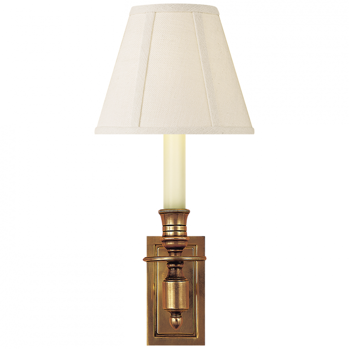 French Single Library Sconce