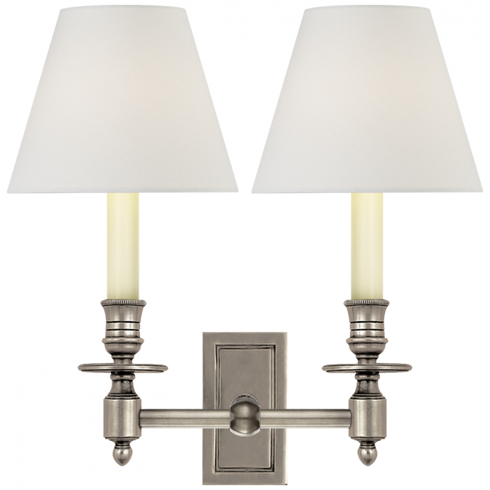 French Double Library Sconce