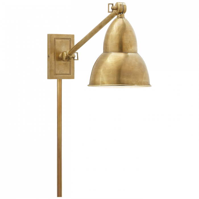 French Library Single Arm Wall Lamp