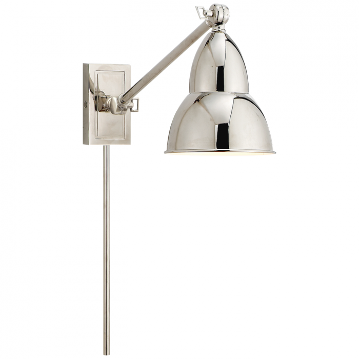 French Library Single Arm Wall Lamp