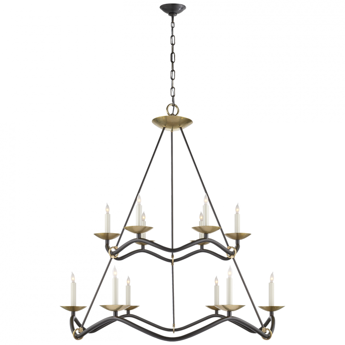 Choros Two-Tier Chandelier