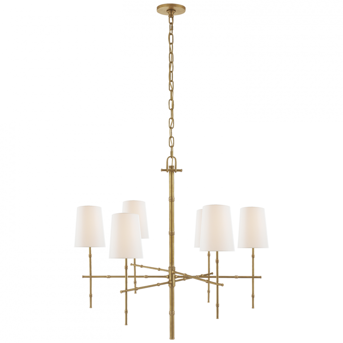 Grenol Medium Modern Bamboo Chandelier