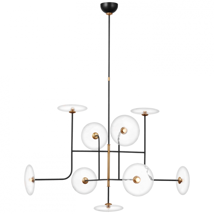 Calvino X-Large Arched Chandelier