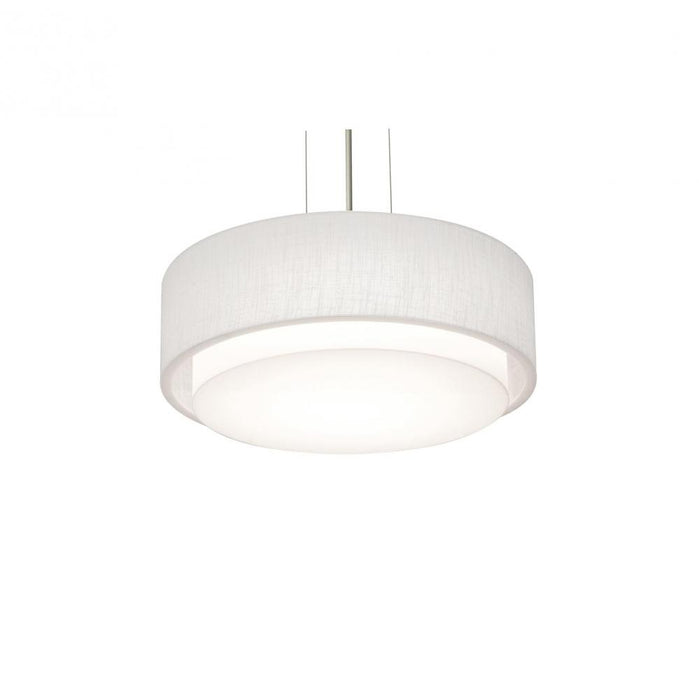Sanibel 16'' LED Pendant - BK and LW