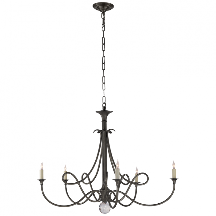 Double Twist Large Chandelier