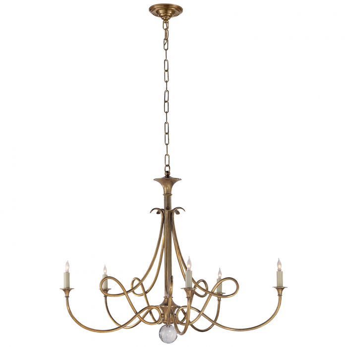 Double Twist Large Chandelier