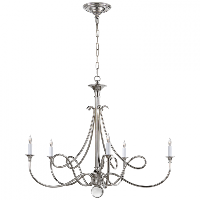 Double Twist Large Chandelier