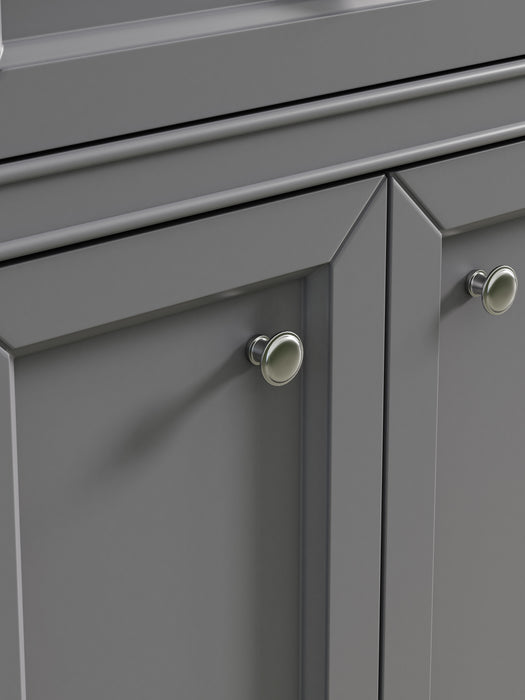 South Bay 37" Gray Single Bathroom Vanity