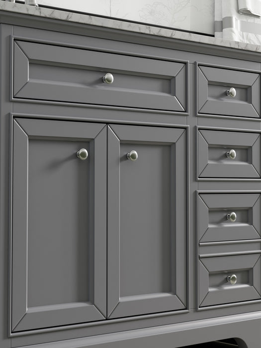 South Bay 37" Gray Single Bathroom Vanity